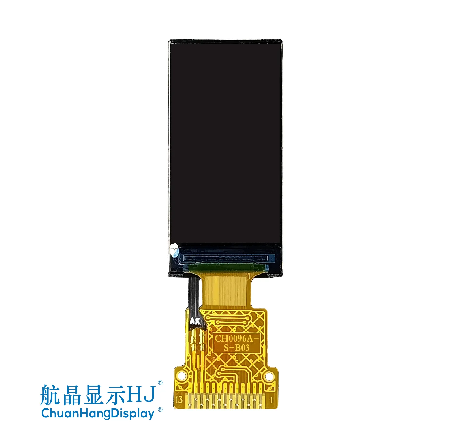 0.96"TFT display