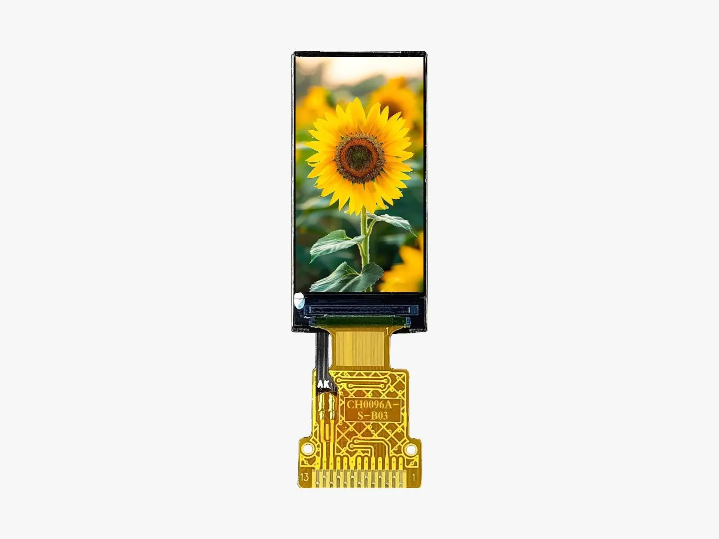 0.96"TFT display