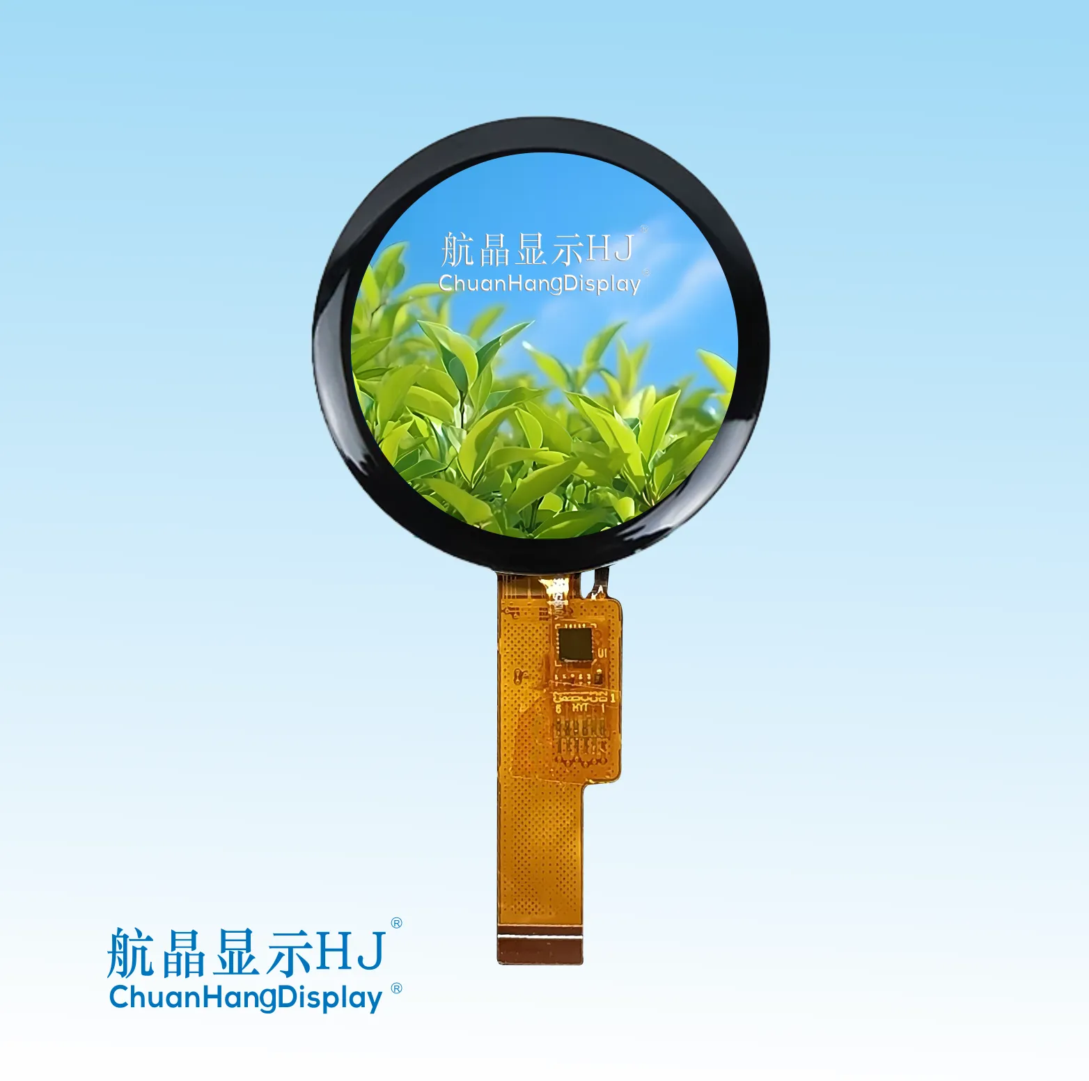 1.28"TFT display