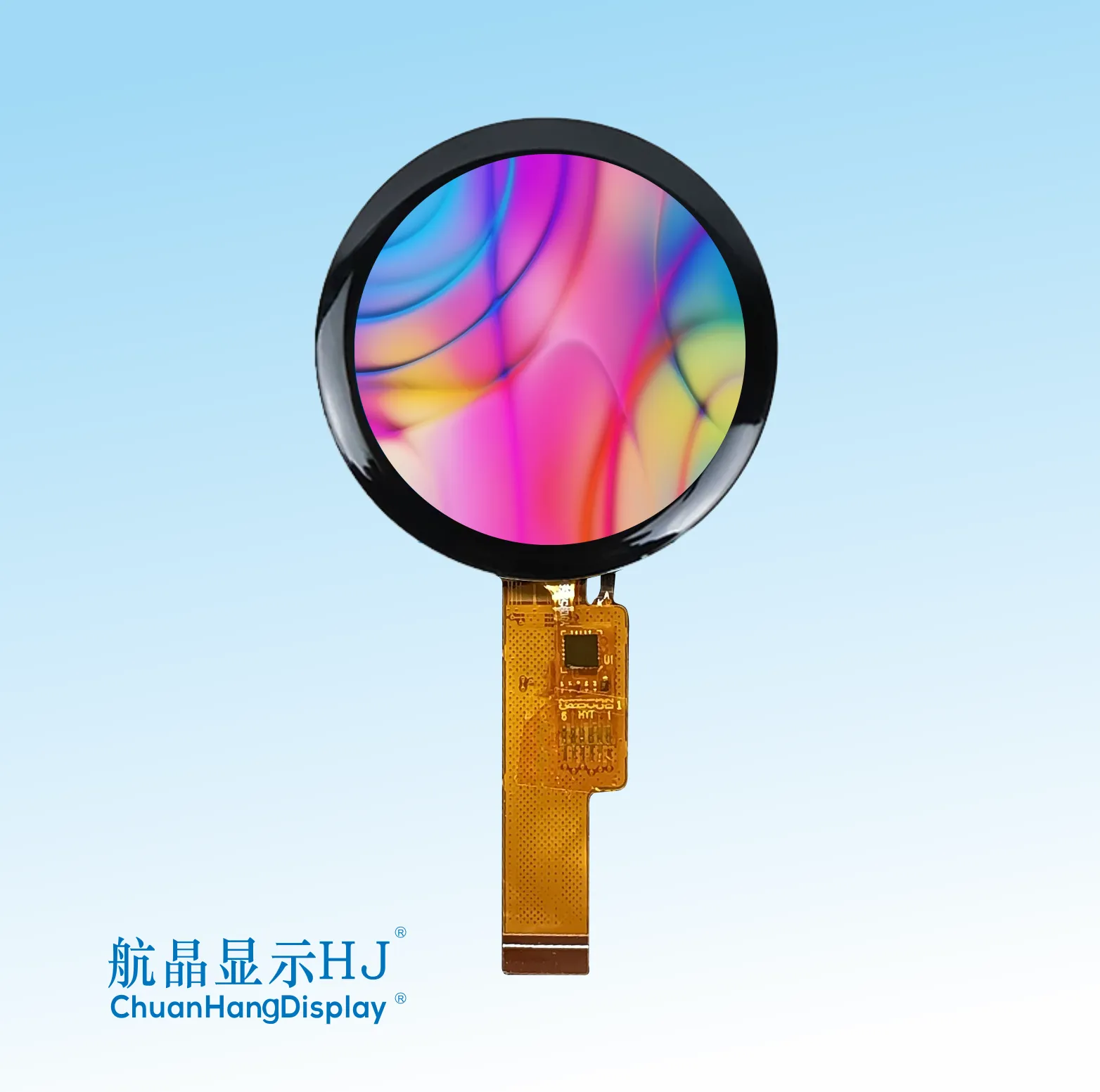 1.28"TFT display