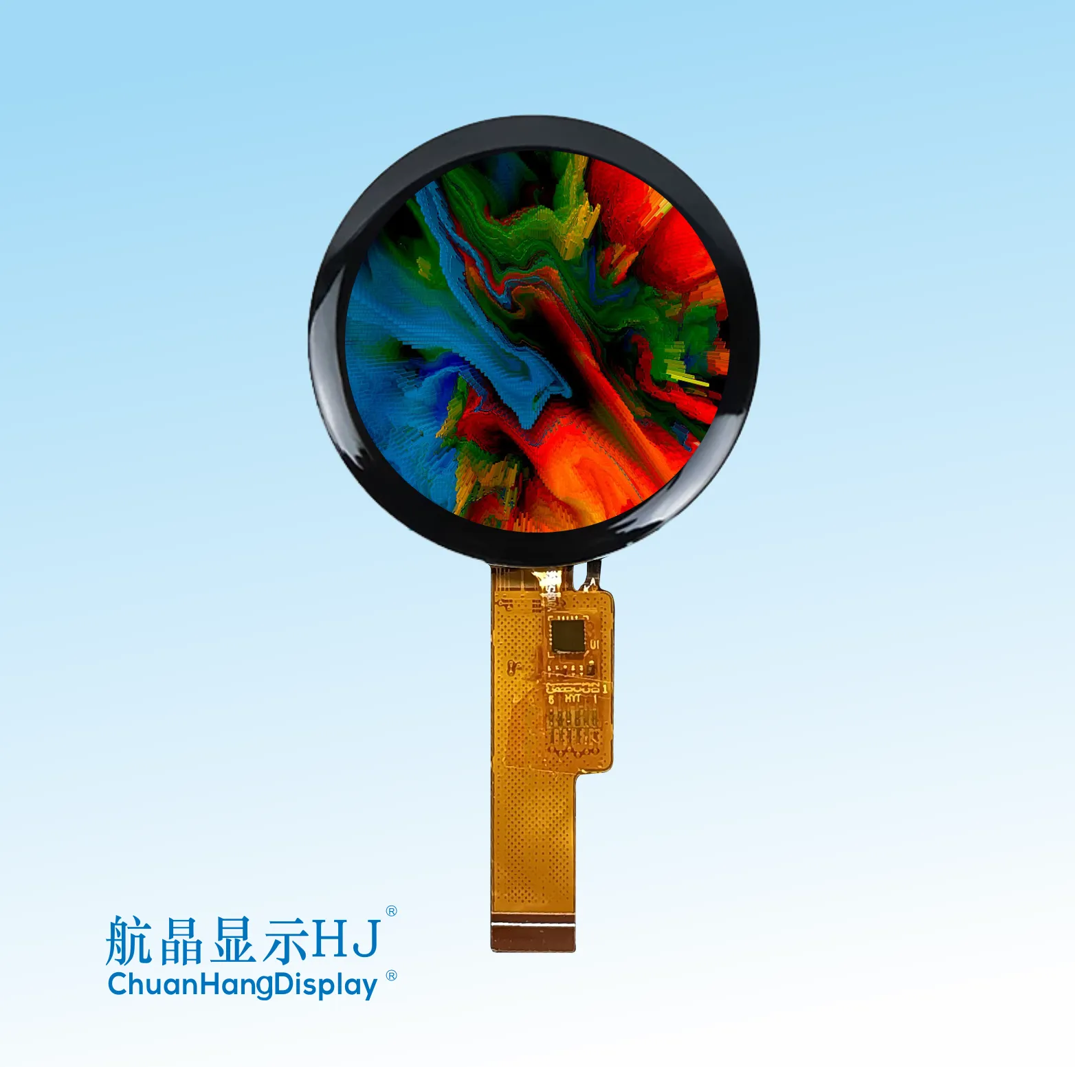 1.28"TFT display