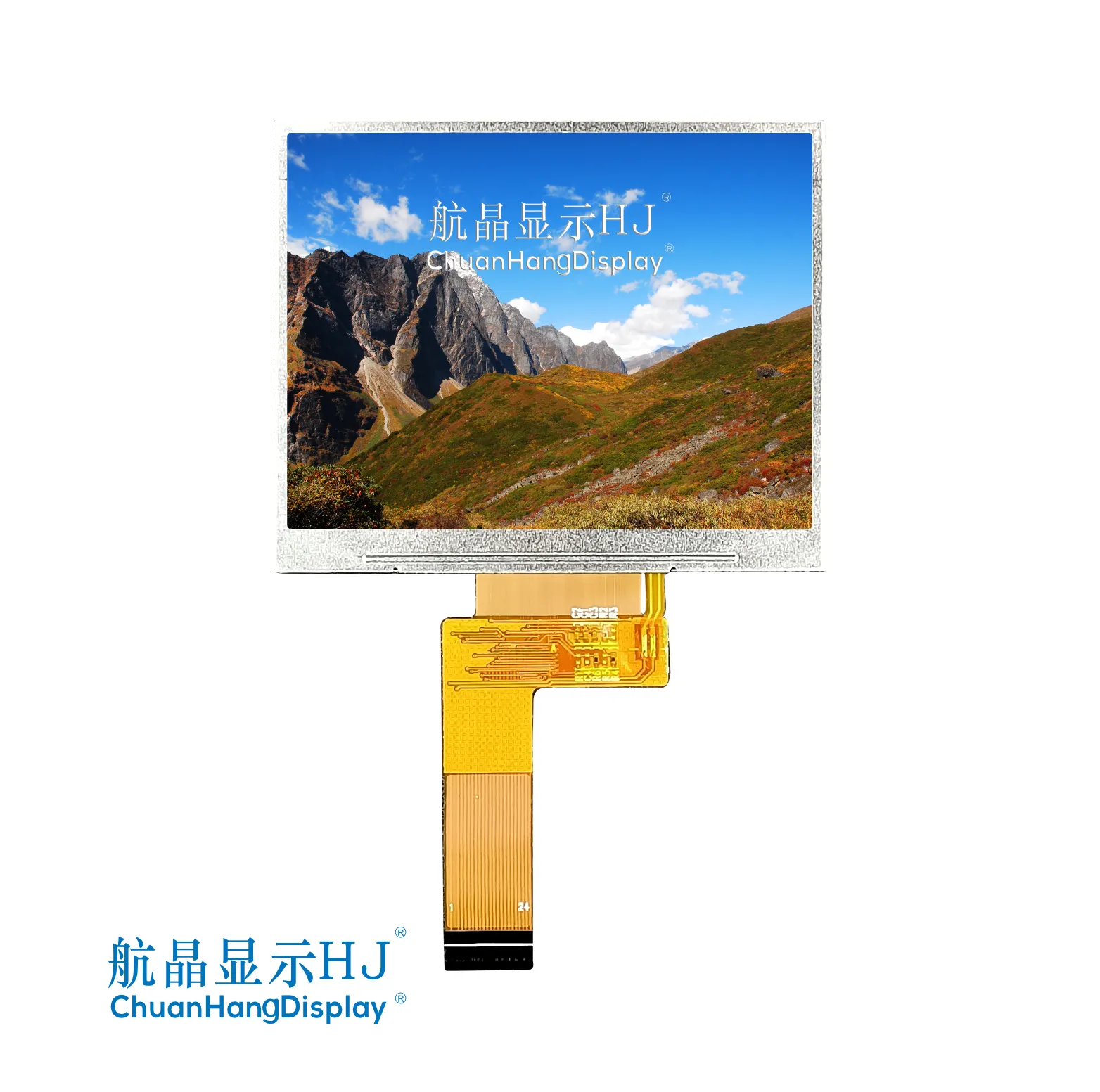 How to deal with LCD module flower screen?