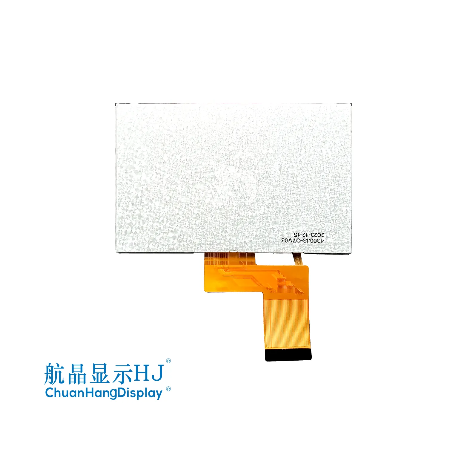 4.3" TFT resistance touch screen