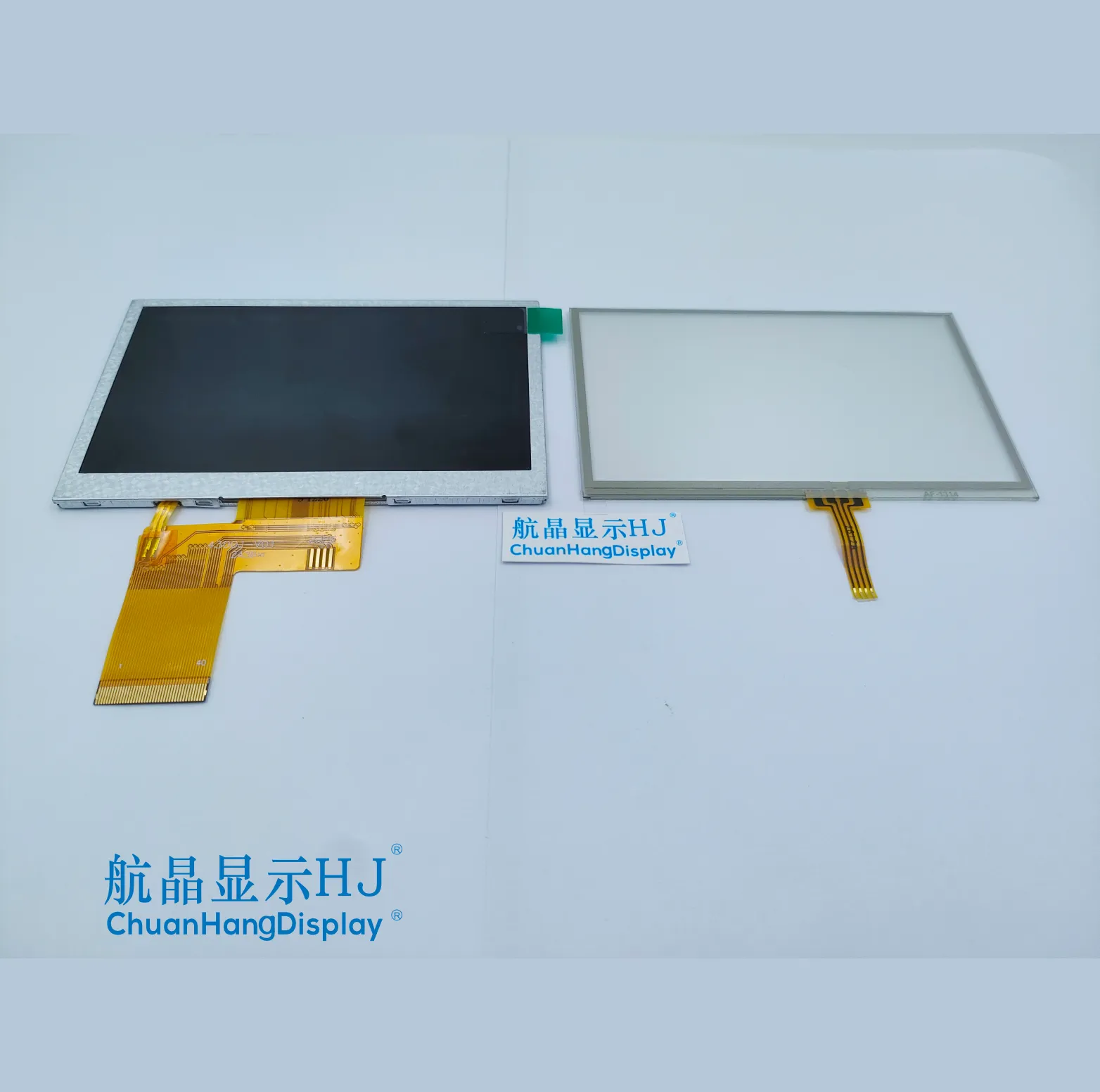 4.3" TFT resistance touch screen