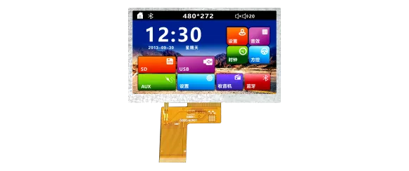 5.0"TFT display