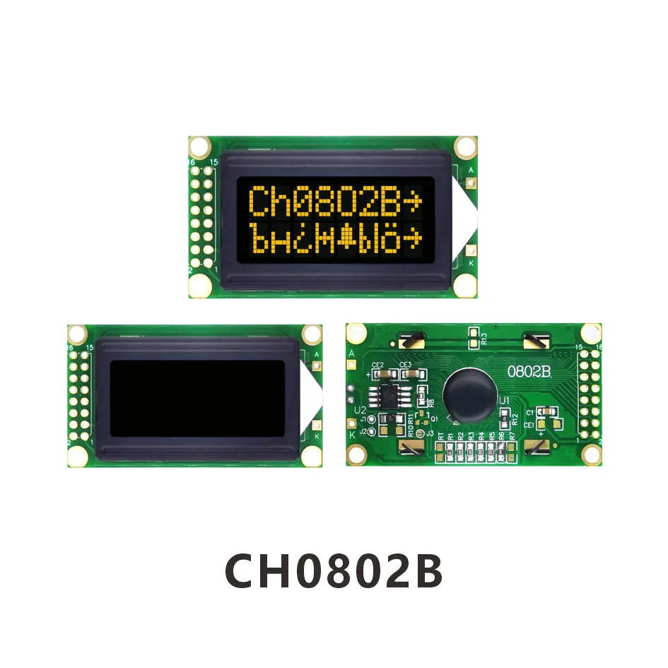 CH0802B 8x2 lcd display