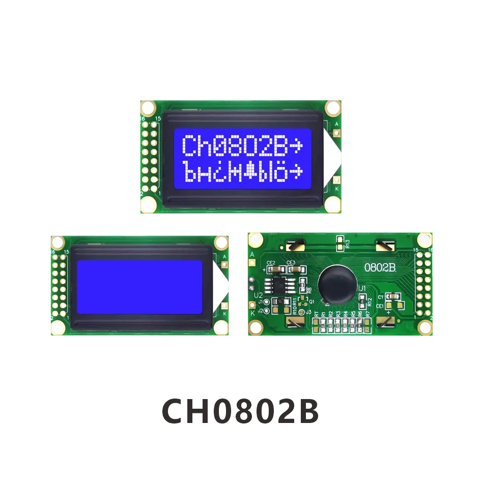 CH0802B 8x2 lcd display
