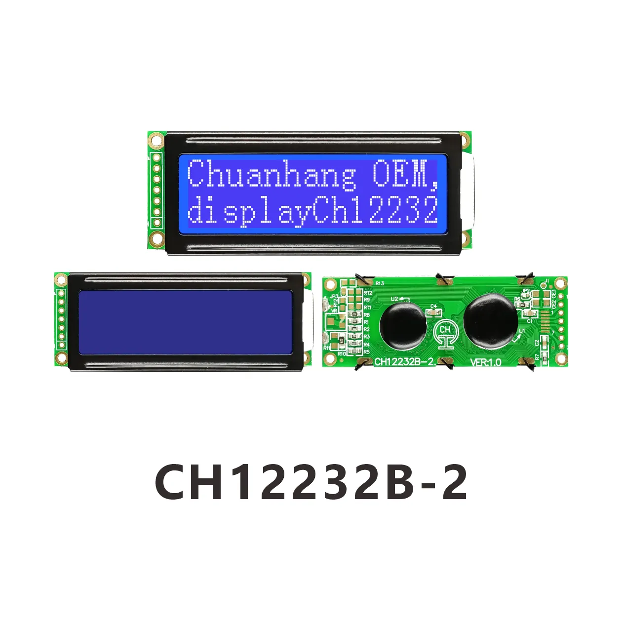 CH12232B-2 Monochrome LCD Display Module