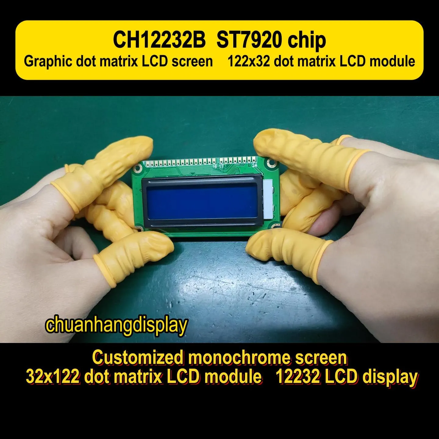 CH12232B 122 x 32 Liquid Crystal Display