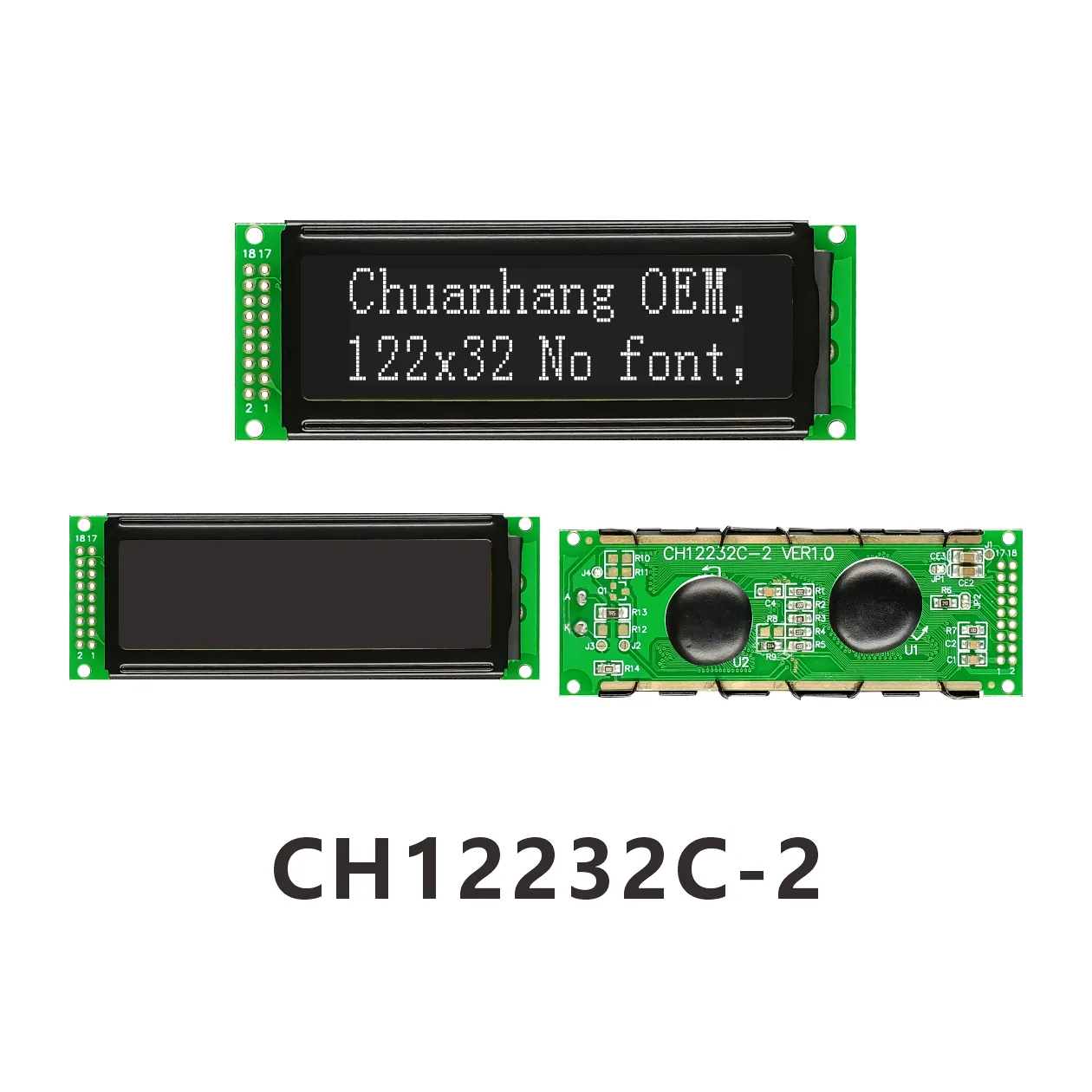 CH12232C-2 Graphic LCD Display 122 x 32