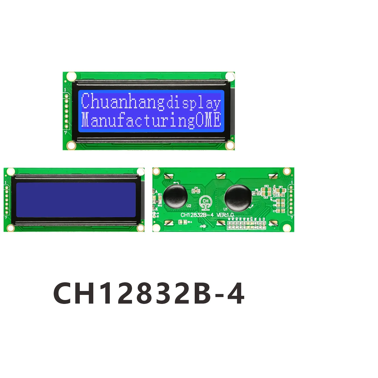 CH12832B-4 128x32 Graphic LCD Display (AIP31066)