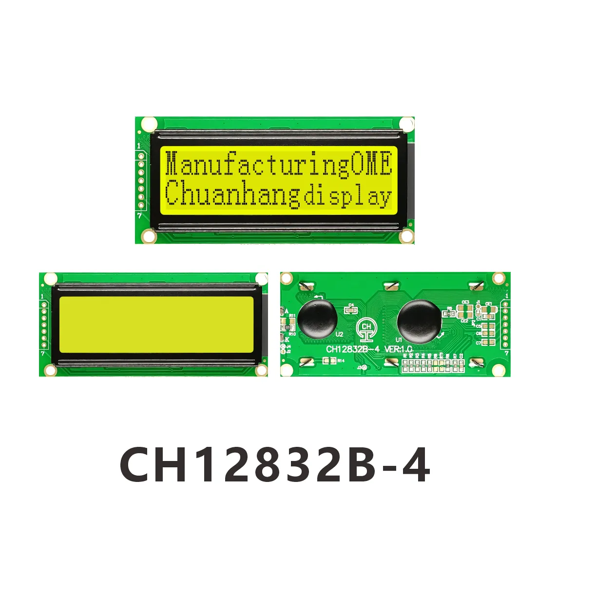 CH12832B-4 128x32 Graphic LCD Display (AIP31066)