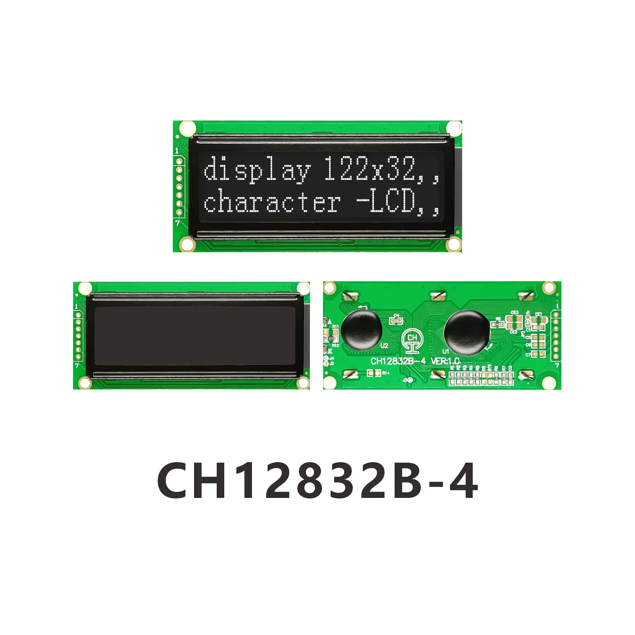CH12832B-4 128x32 Graphic LCD Display (AIP31066)