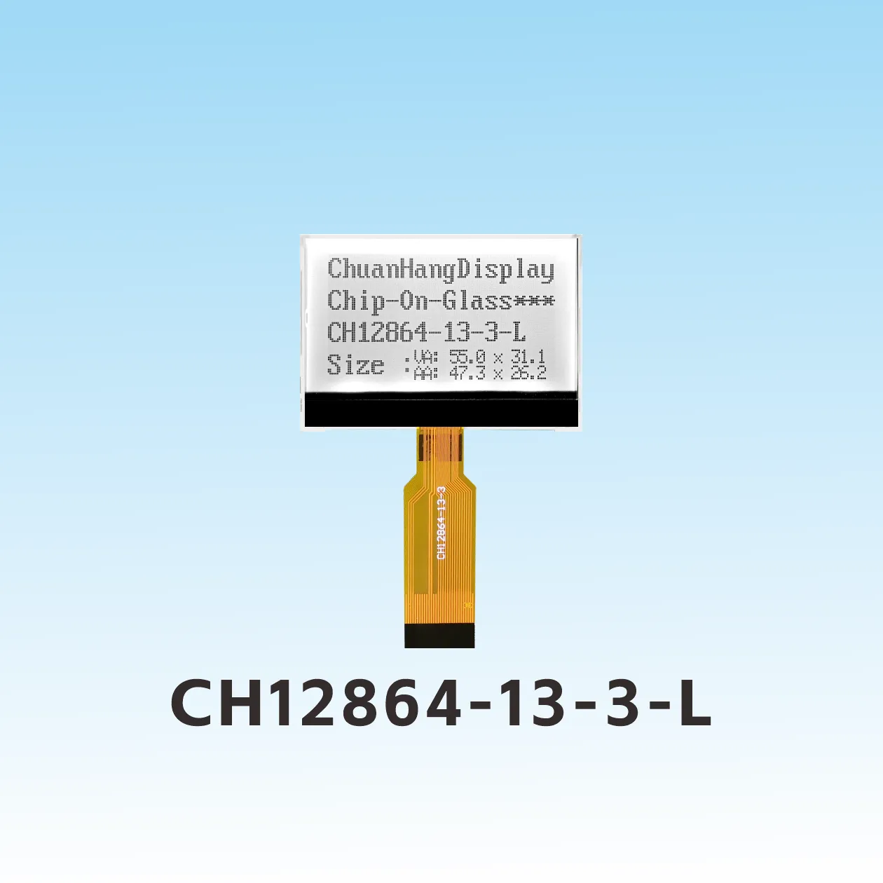 CH12864-13-3-L   lcd cog lda 128 x 64 old models