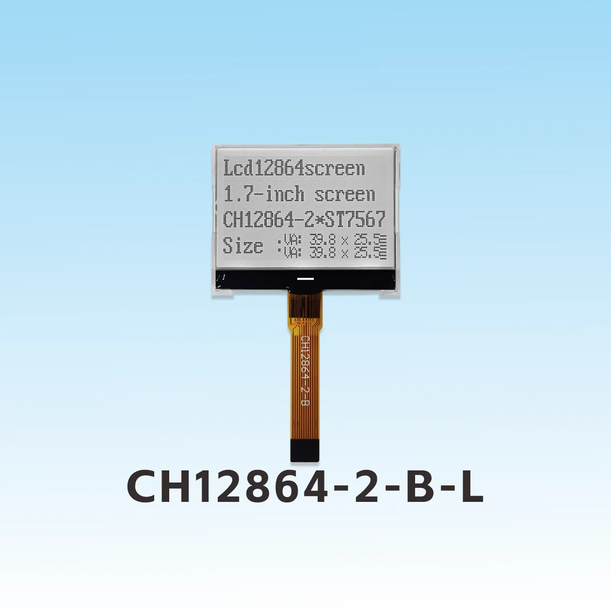 CH12864-2-B-L   cog display 128x64