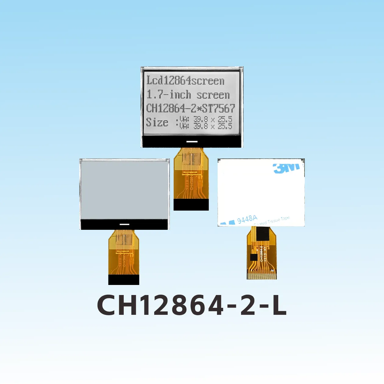 CH12864-2-L  Plug-in type  st7920 arduino