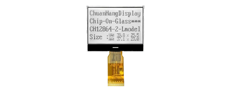 CH12864-2-L    Welded type 128 64 cog lcd