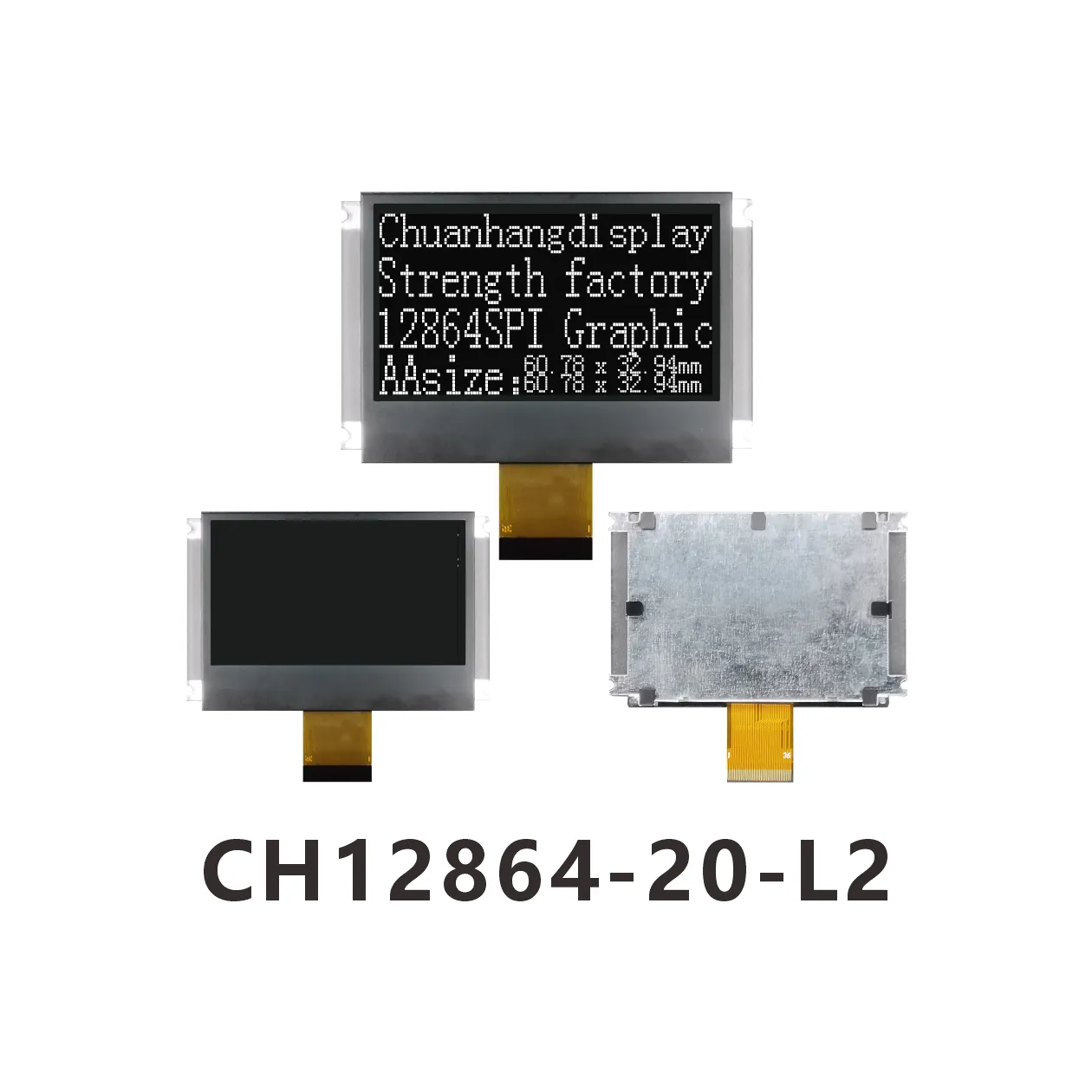 CH12864-20-L2   12864 cog lcd module