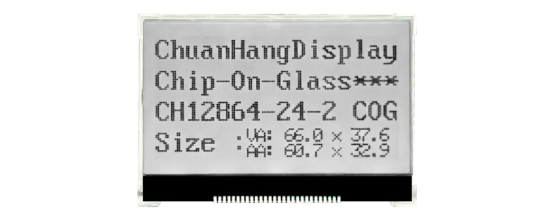 CH12864-24-2- L  Welding pin 128x64 lcd mono cog