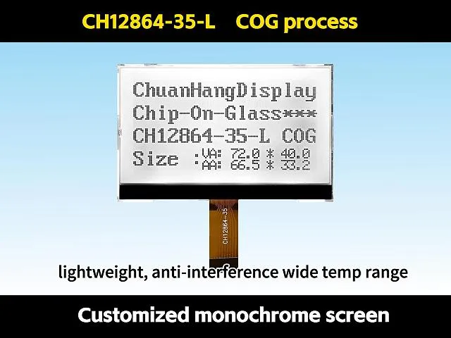 CH12864-35- L  Plug in 128 64 cog lcd