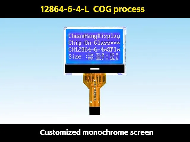 CH12864-6-4-L 128x64 cog lcd module