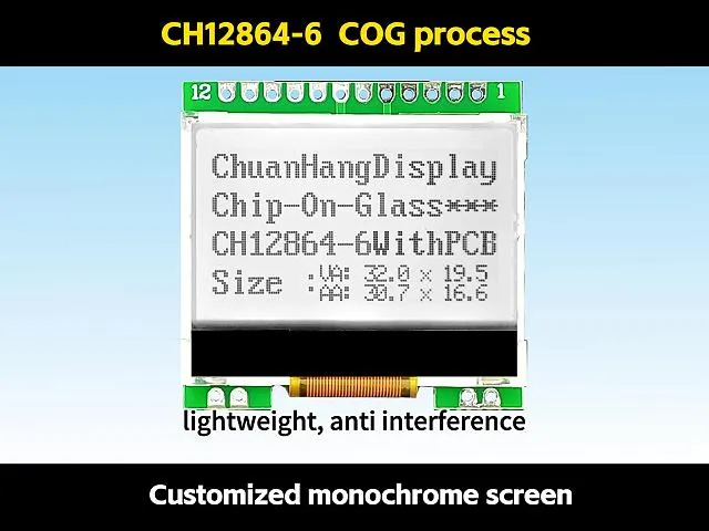 CH12864-6   arduino display 128x64