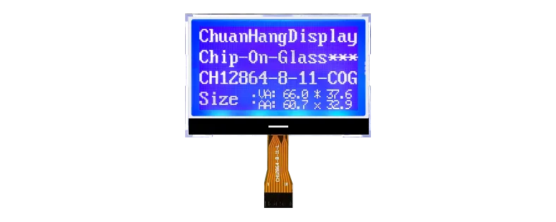 CH12864-8-11-L  Plug in lcd 128x64 i2c