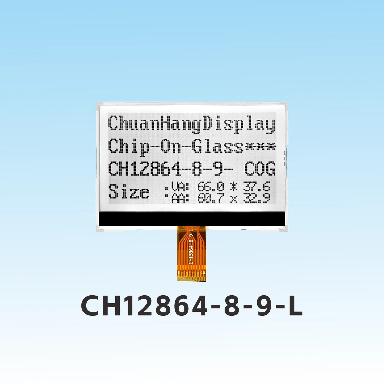 CH12864-8-9-L Weld  12864 lcd cog module