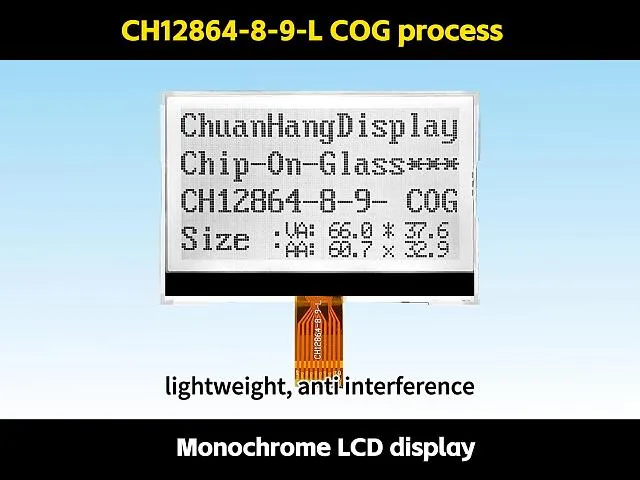 CH12864-8-9-L Weld  12864 lcd cog module