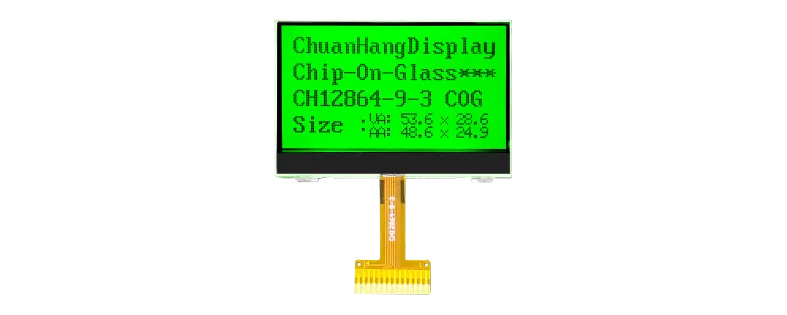 CH12864-9-3-L128x64 COG LCD Modules