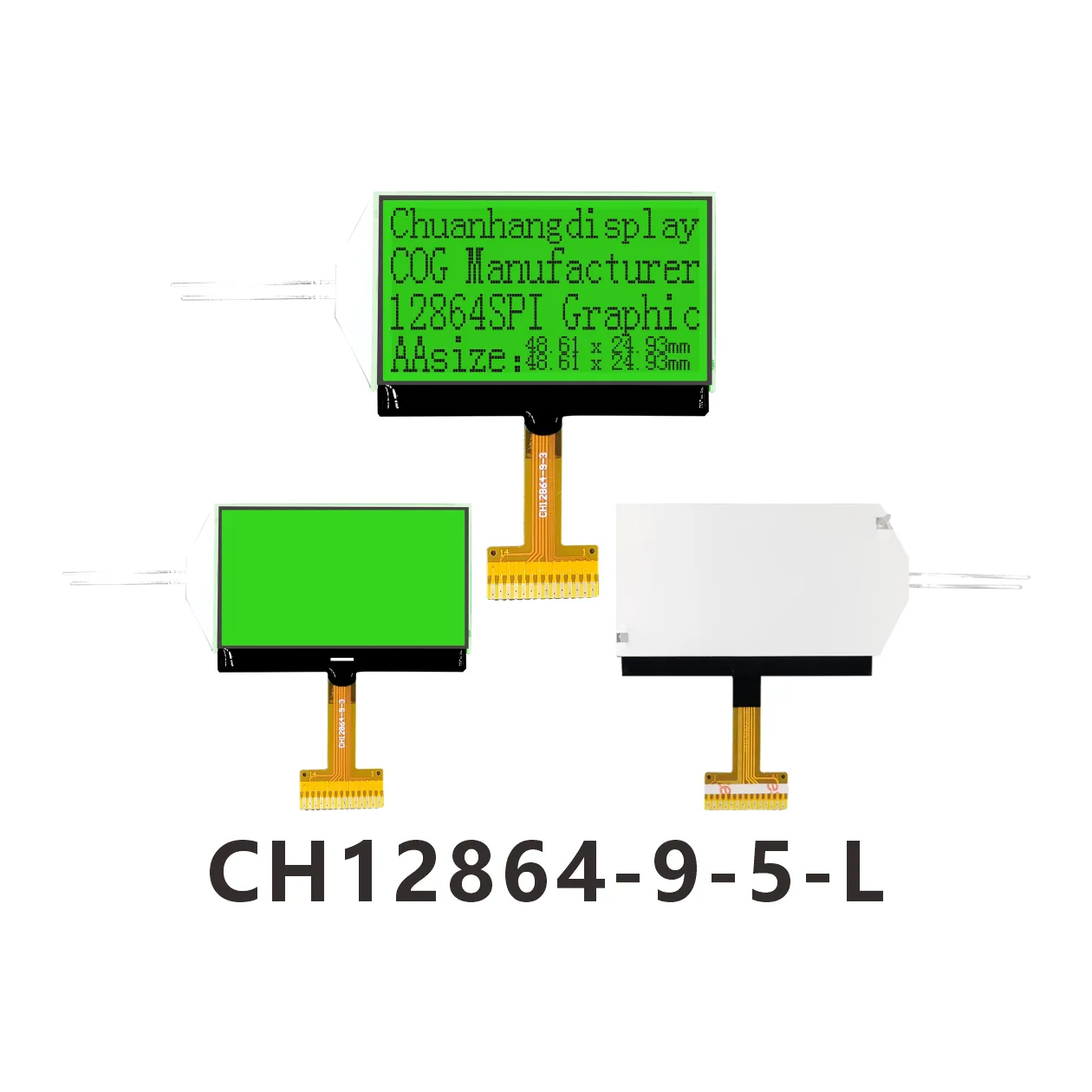 CH12864-9-5-L   COG 128X64 ST7565P