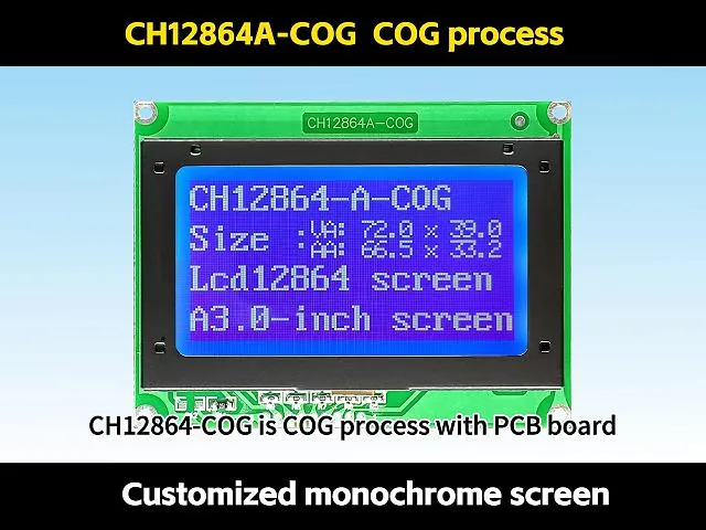 CH12864A-COG12864 lcd display