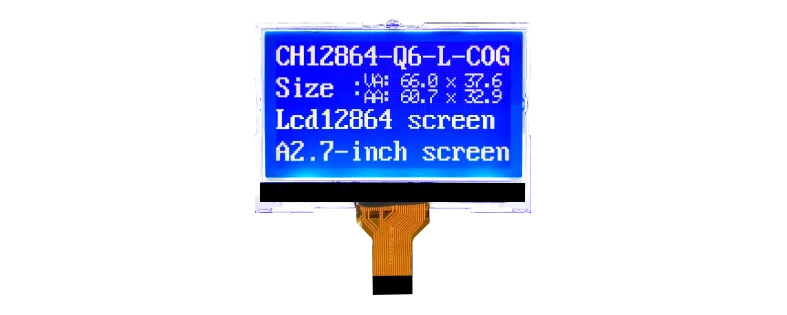 CH12864-Q6-L  Plug in 64x128 lcd