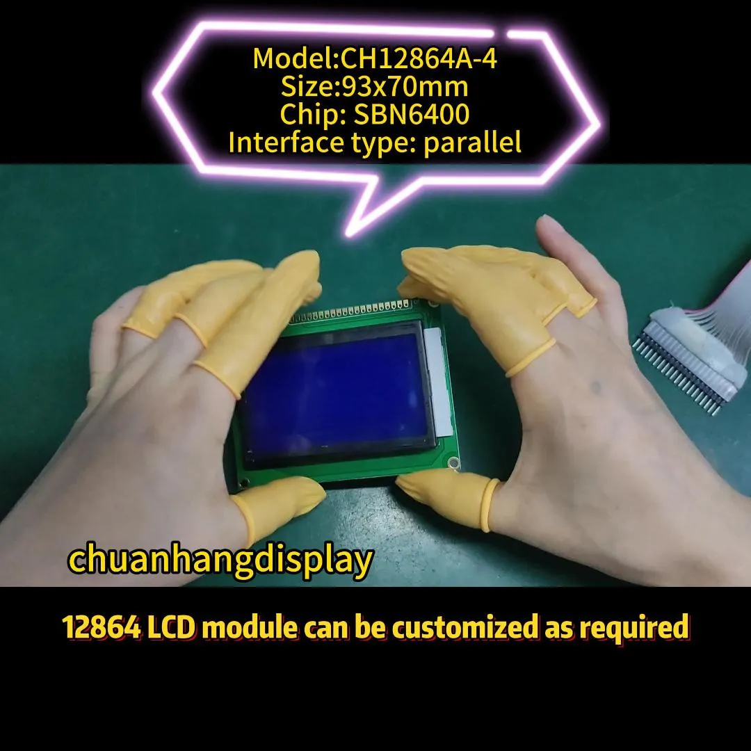 CH12864A-4  12864 lcd pinout