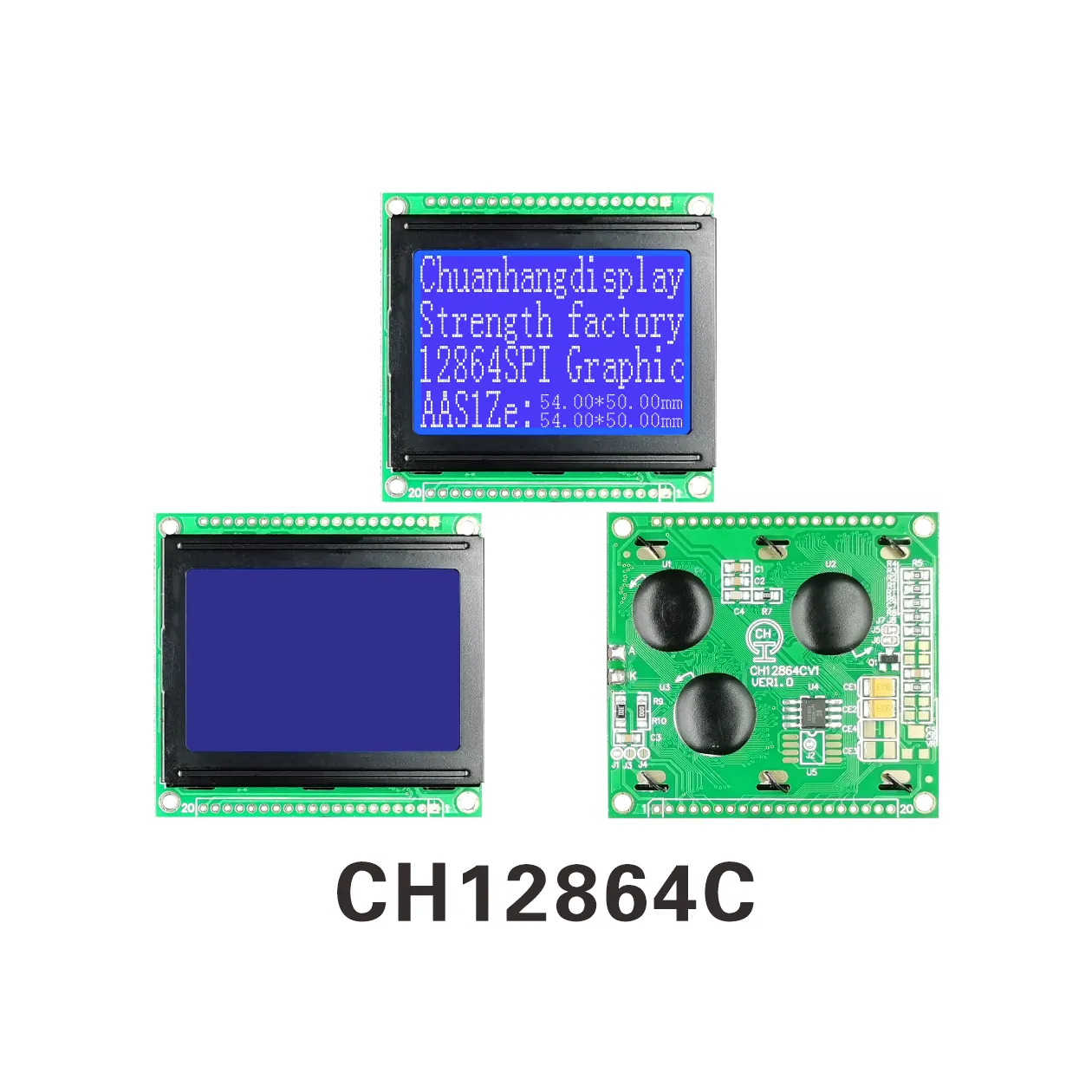 CH12864C Grafik-LCD Monochrom 128x64