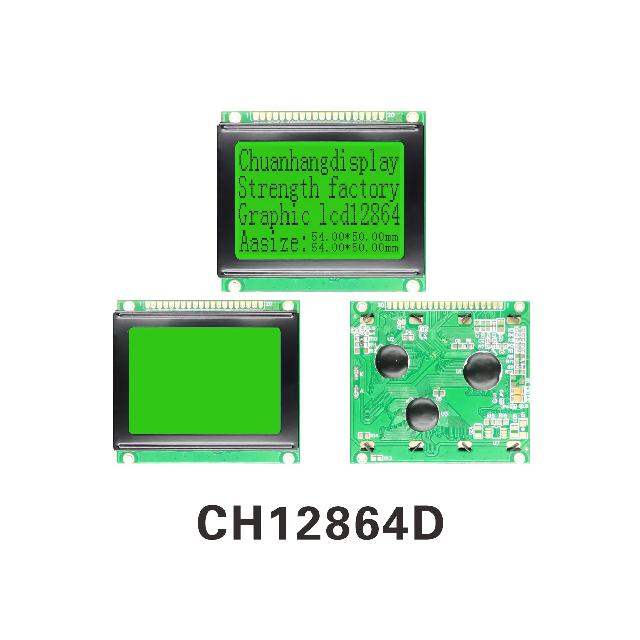 CH12864D 128x64 Dot Matrix Graphic LCD Display