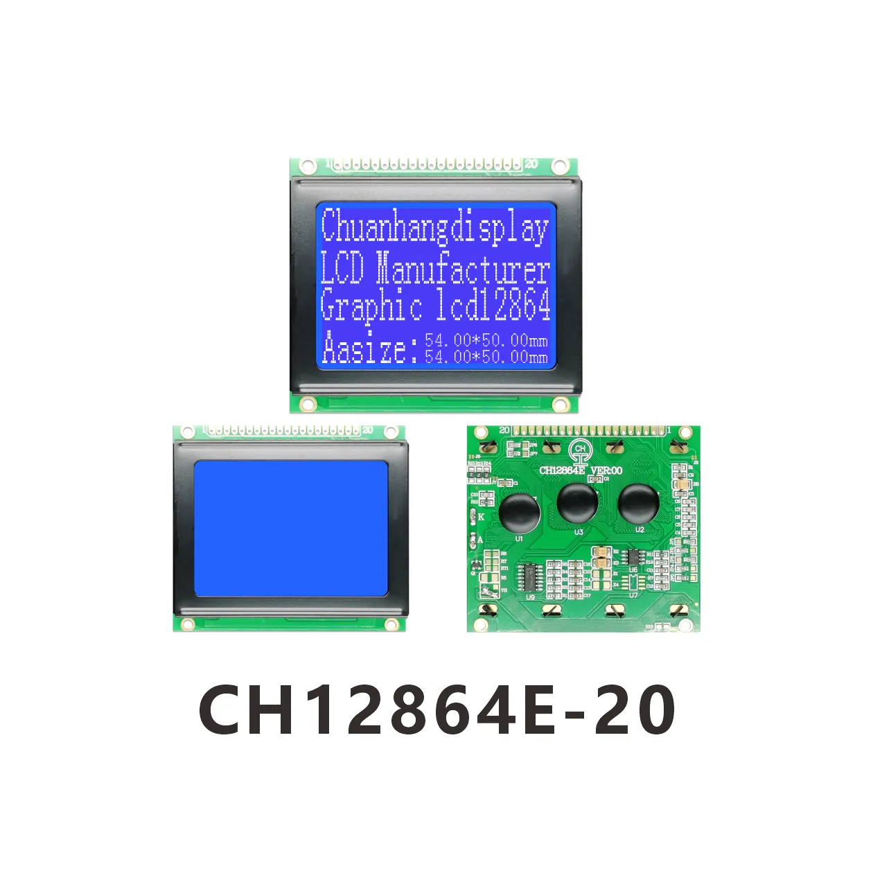 CH12864E 128x64 LCD-Modul