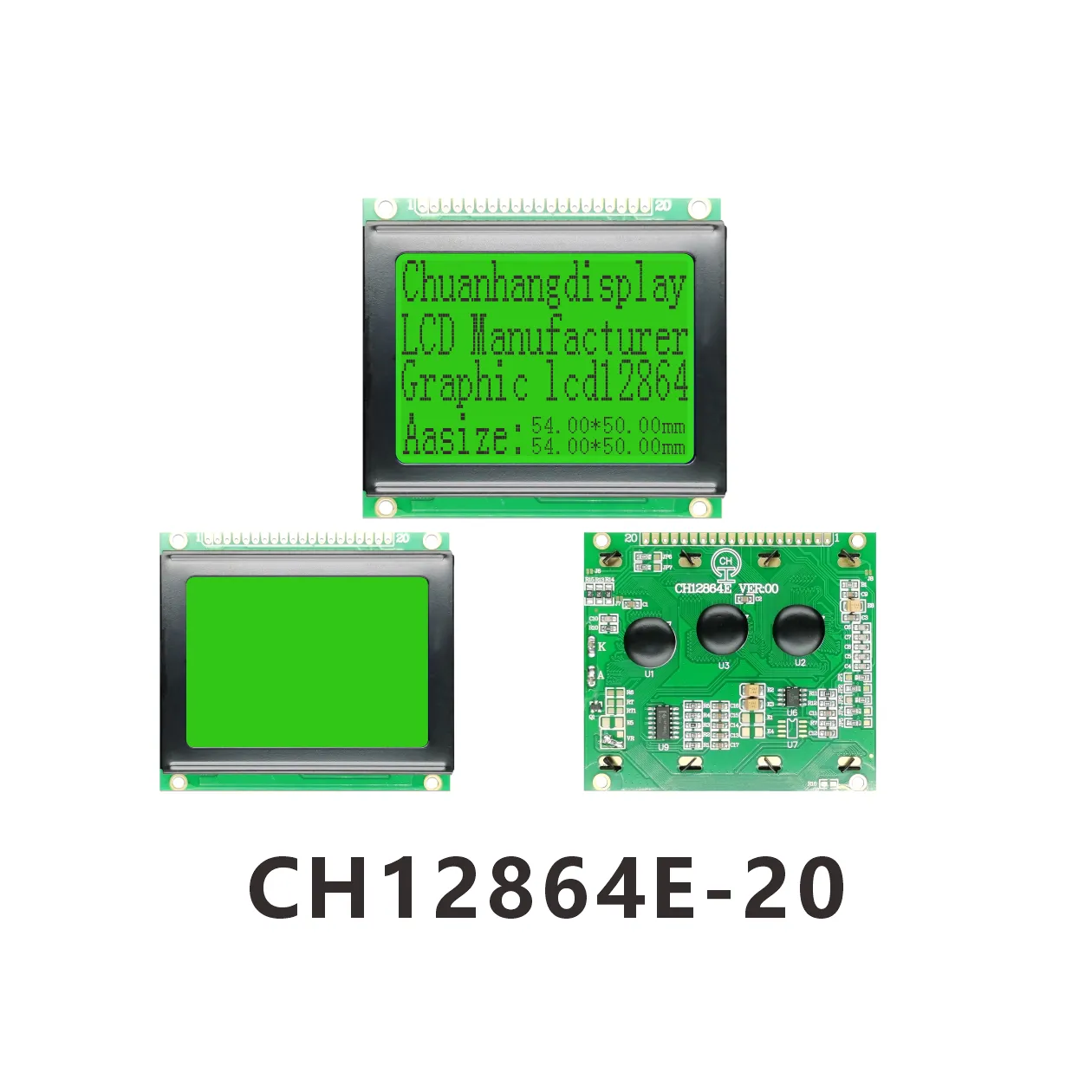CH12864E 128x64 LCD Module