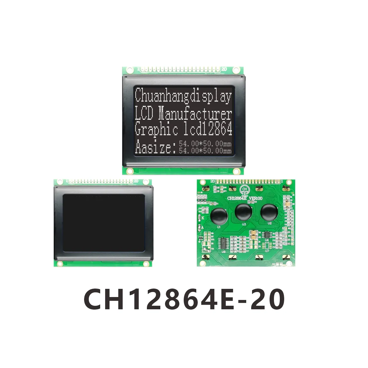 CH12864E 128x64 LCD-Modul