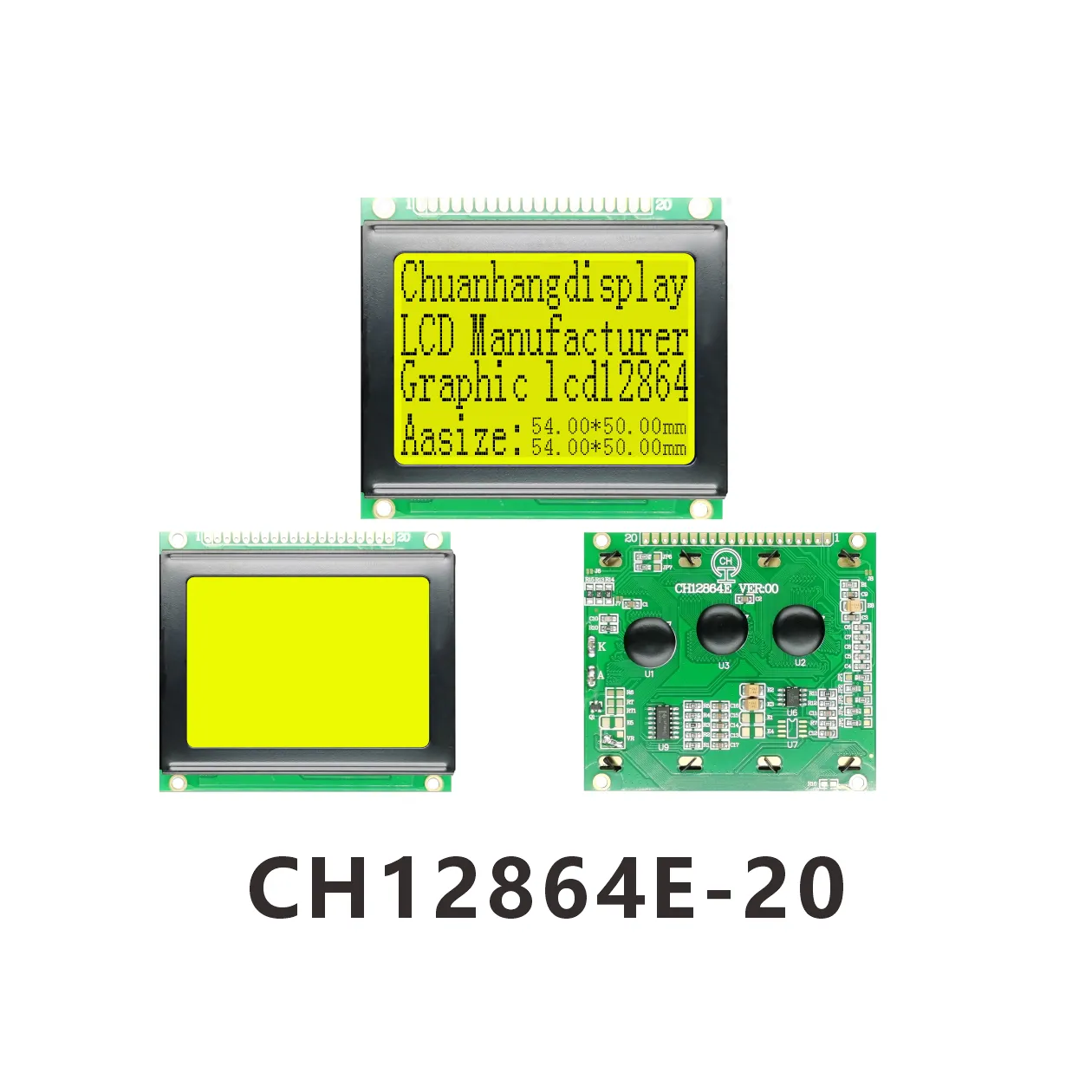 CH12864E 128x64 LCD-Modul