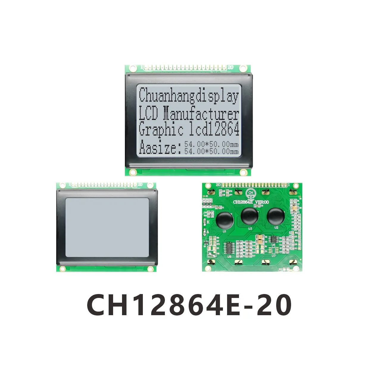 CH12864E 128x64 LCD-Modul