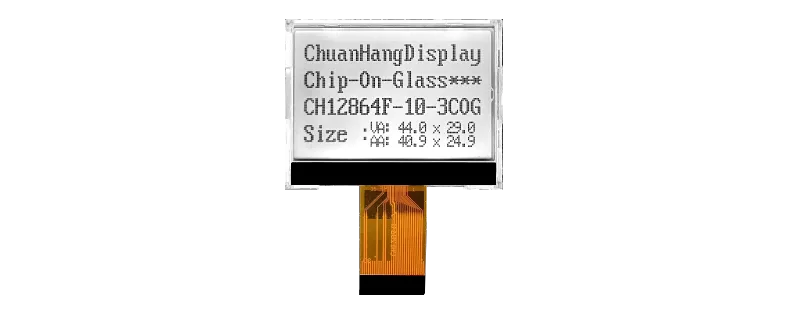 CH12864F-10-3-L   cog lcd 12864 spi