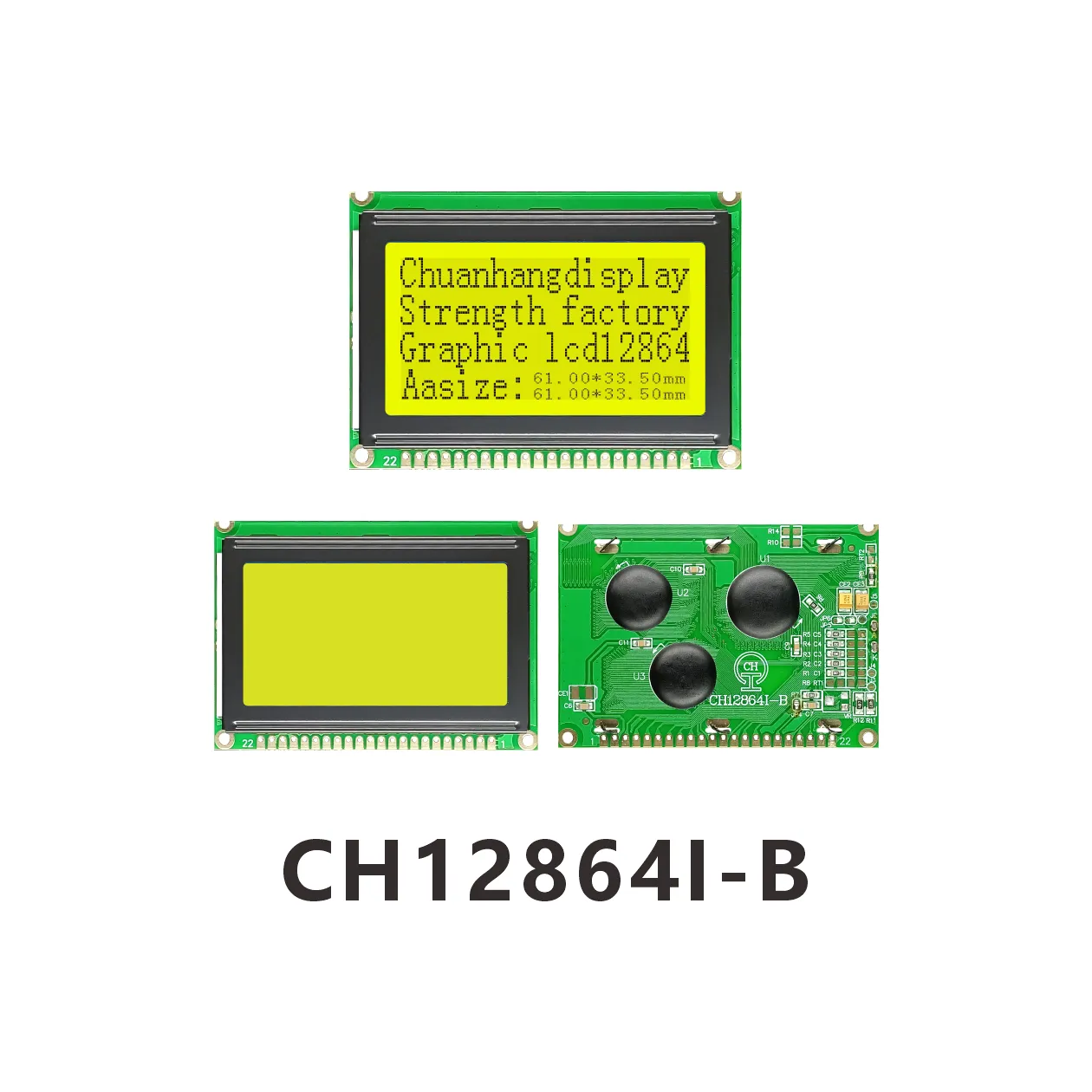 CH12864I-B ST7920 COB LCD Display