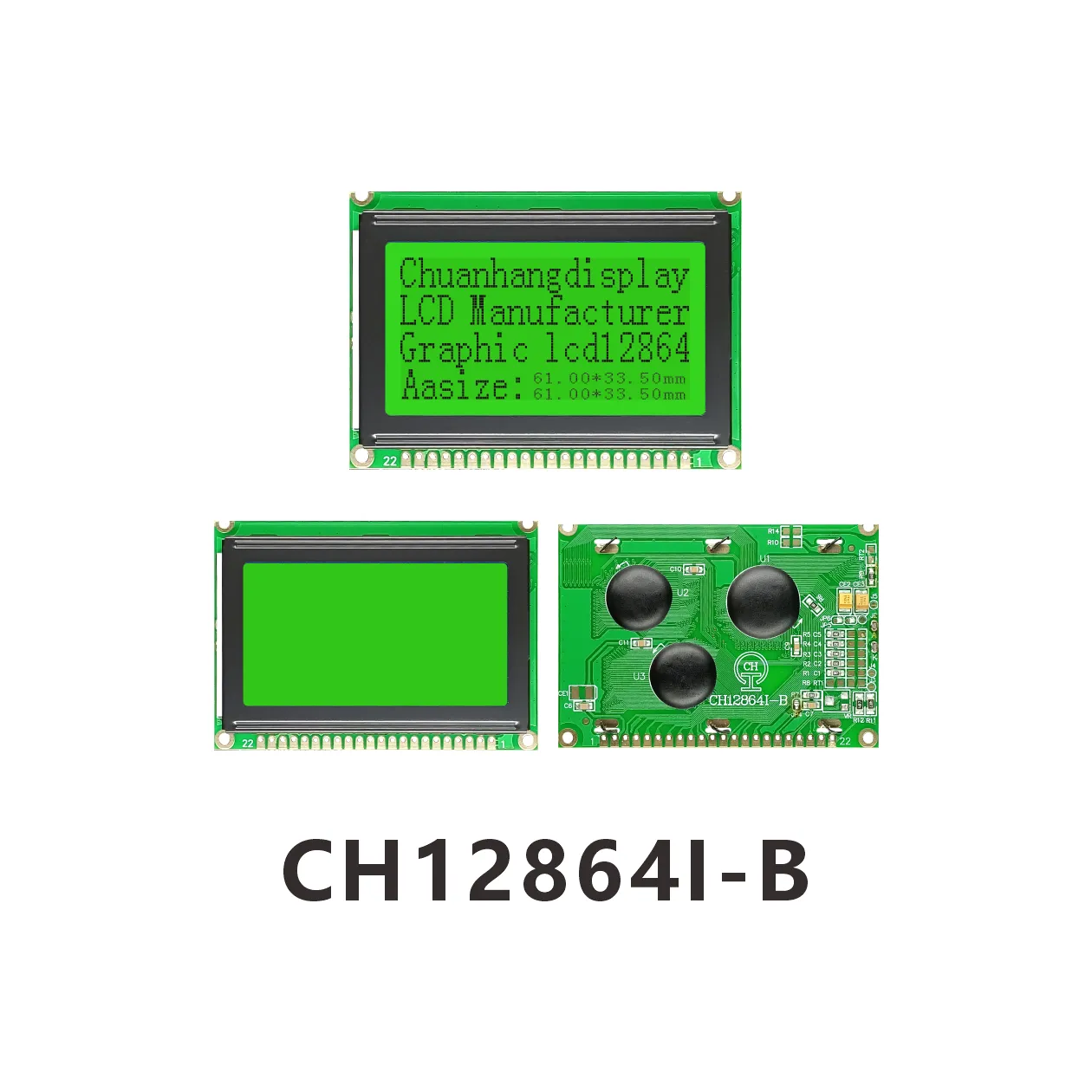 CH12864I-B ST7920 COB LCD Display