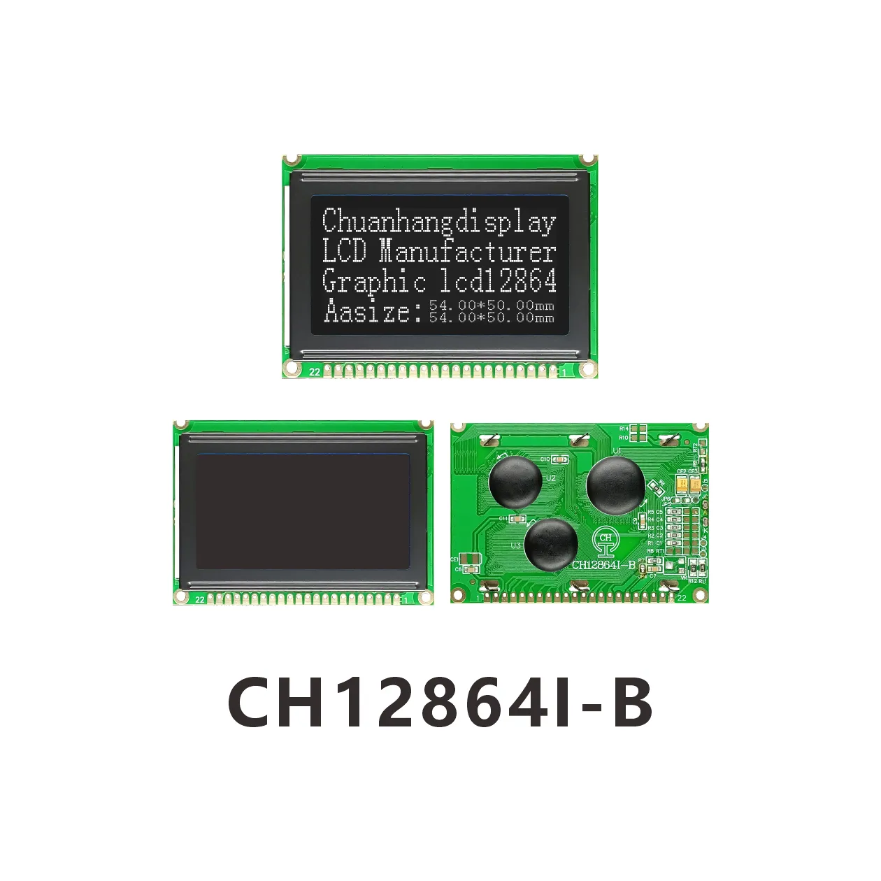 CH12864I-B ST7920 COB LCD Display