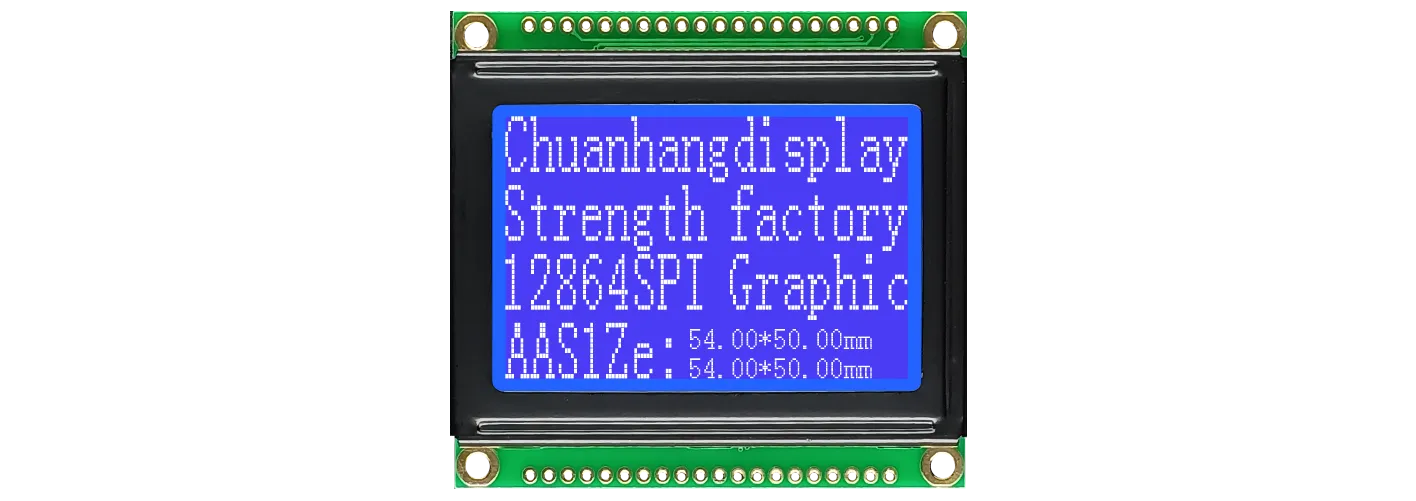 CH12864K 128x64 COB LCD Display with PCB