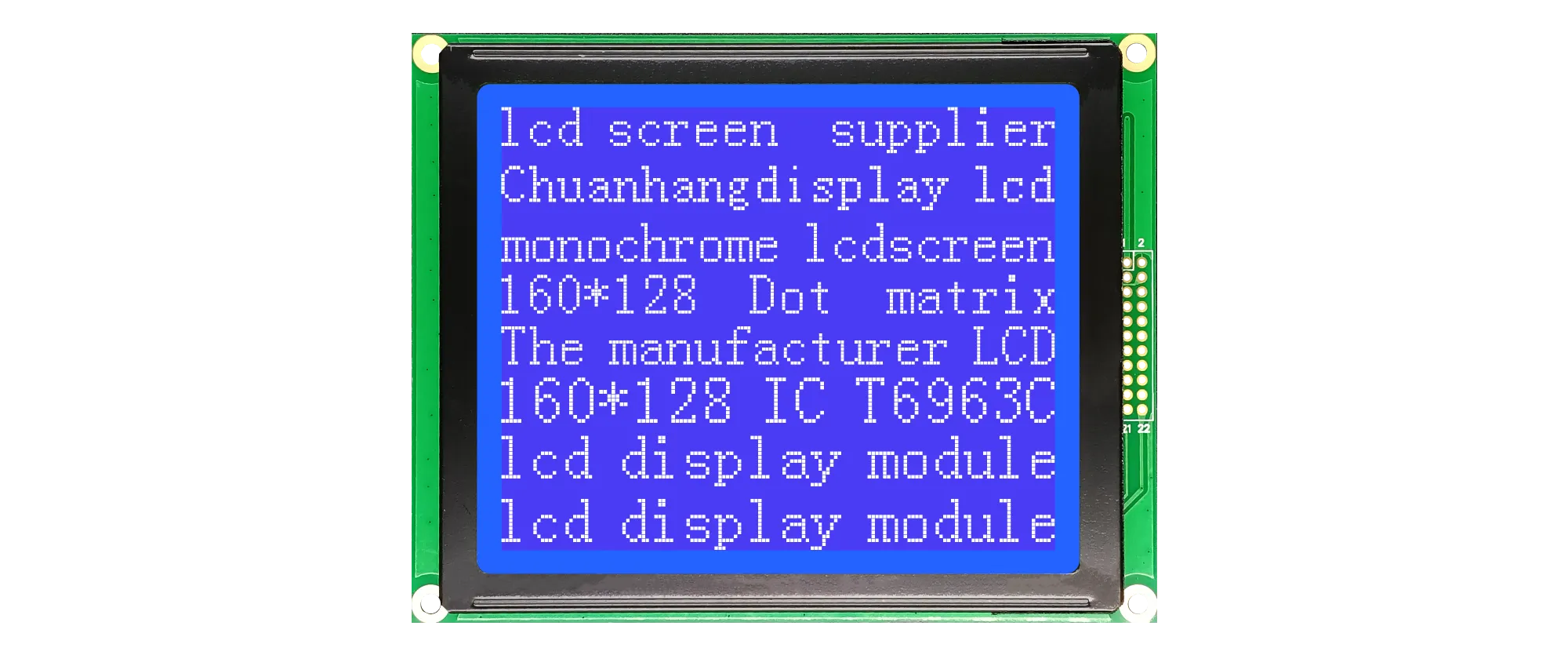 CH160128B Graphic Dot Matrix LCD Display