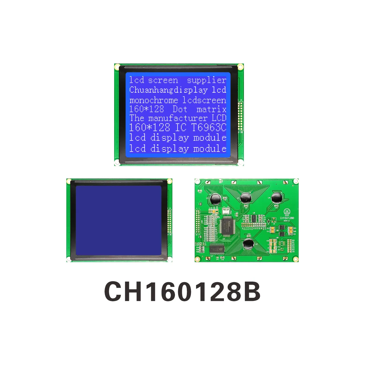 CH160128B Graphic Dot Matrix LCD Display