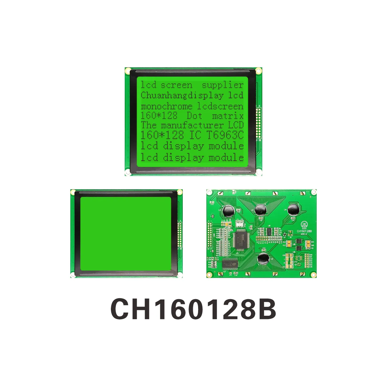 CH160128B Grafisches Punkt-Matrix-LCD-Display
