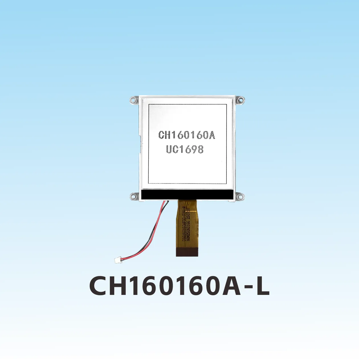 CH160160A-L 160x160 COG LCD Display